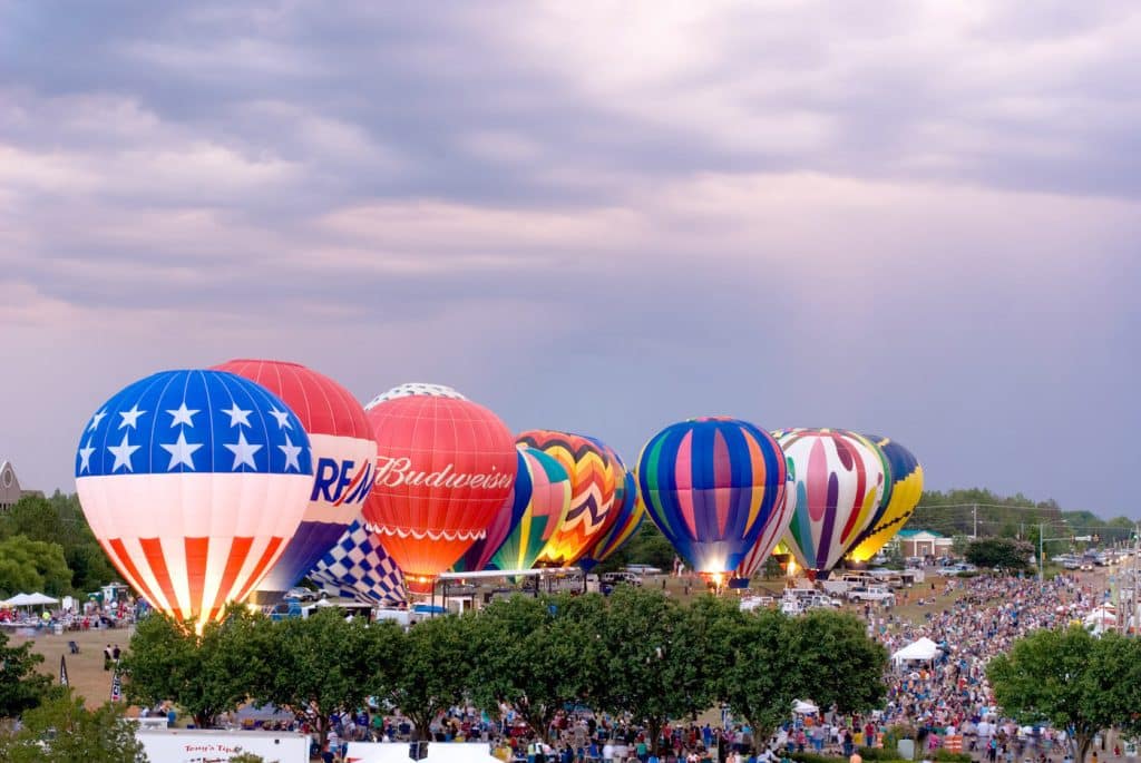 Celebrate America Balloon Glow