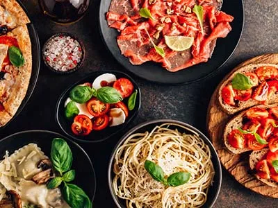 italian cuisine dishes