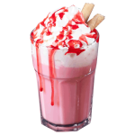 Strawberry Milkshake - King Kong Milkshake Special